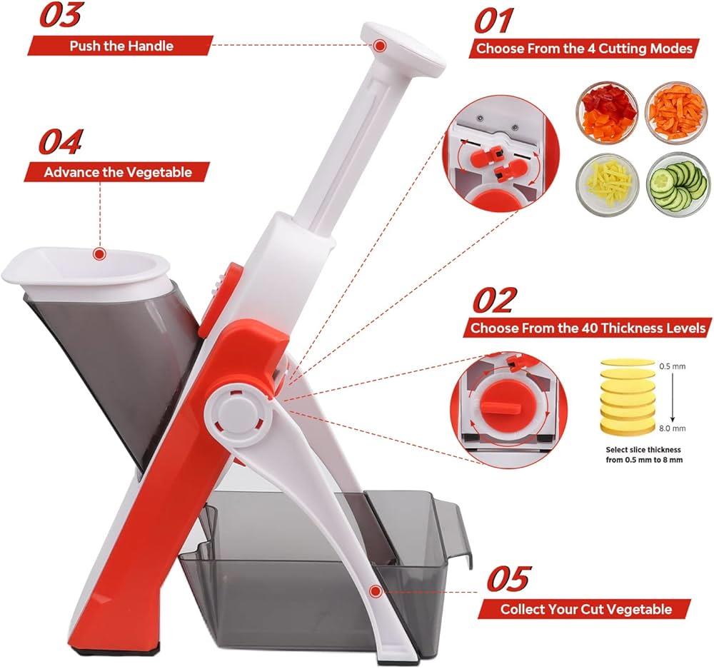 Mandoline Slicer Safe Vegetable Cutter