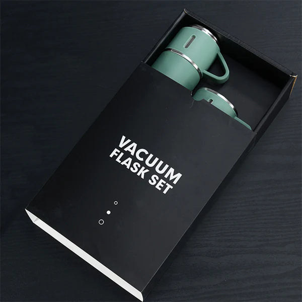 3 in 1 Vaccum Insulated Thermo Flask Set