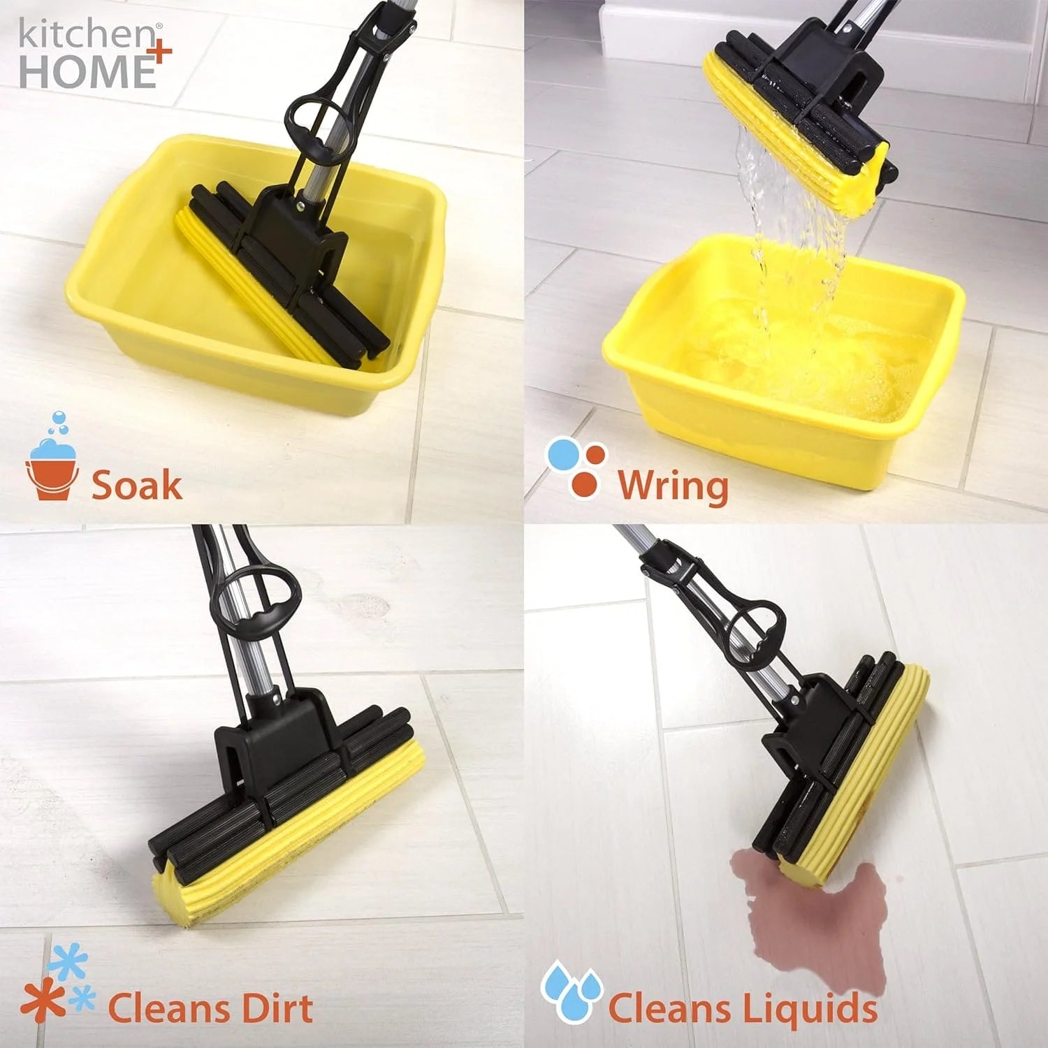 Foamic Sponge Squeezy Mop