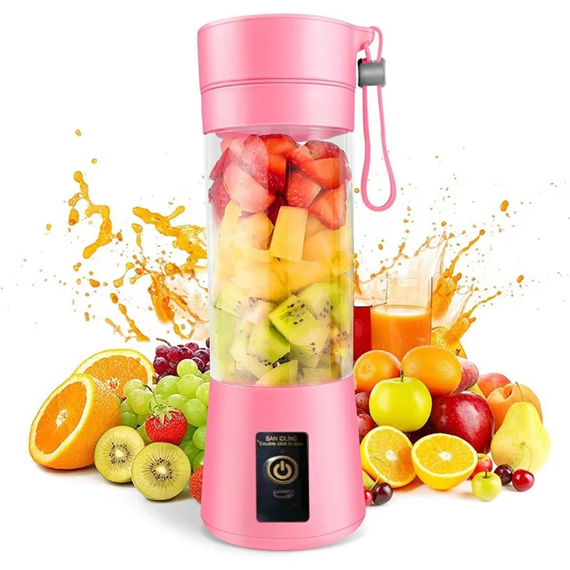 Portable 6 Blade Electric USB Rechargeable Blender