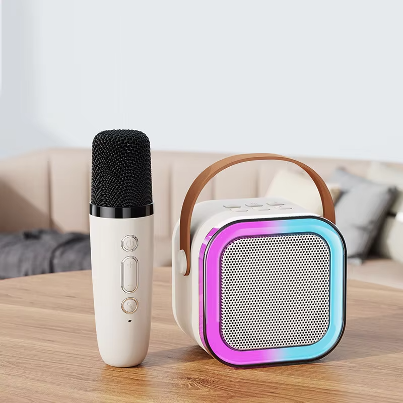 K12 Mini Portable Bluetooth Speaker With double Microphone