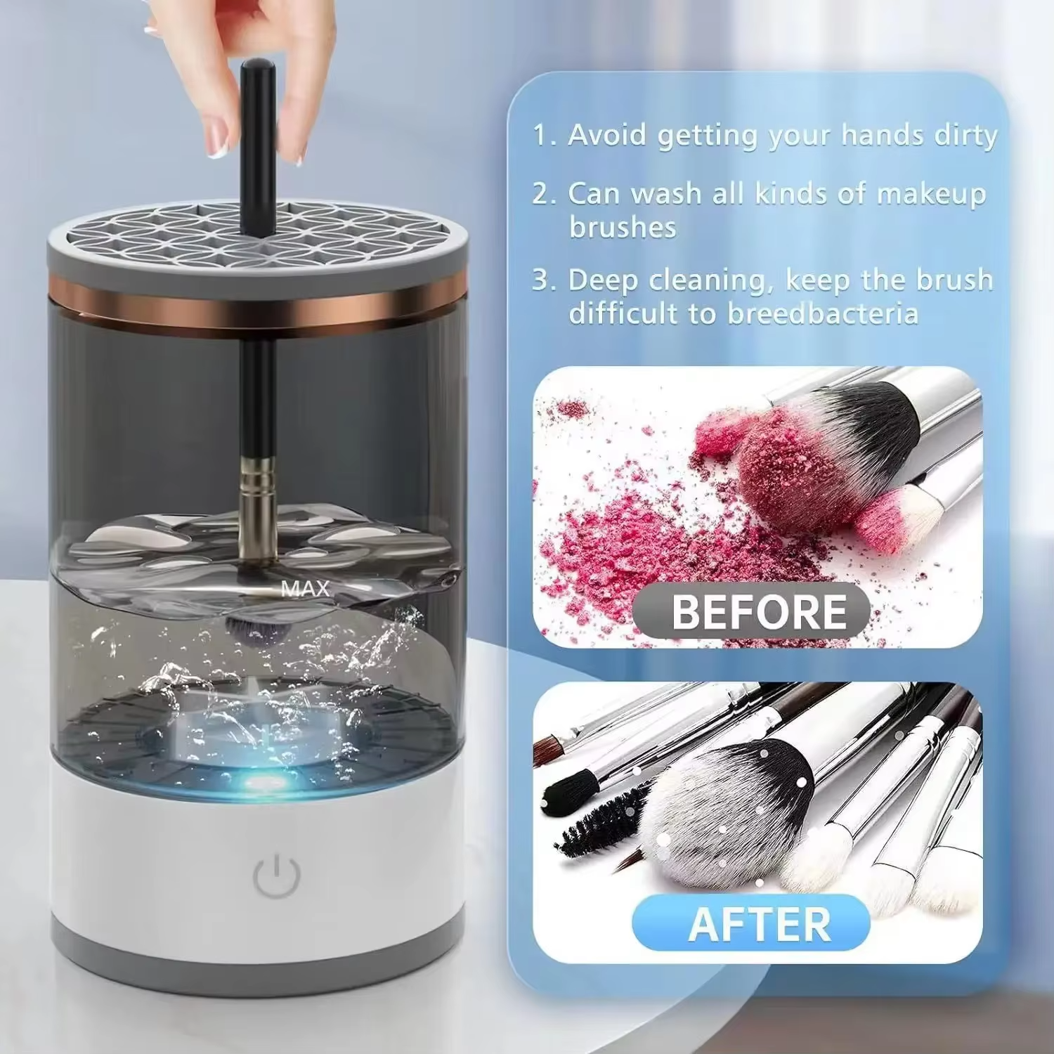 USB Electric Makeup Brush Cleaner