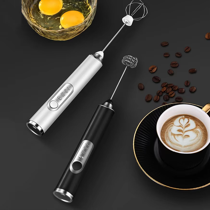 2 In 1 Electric Rechargeable Coffee Beater