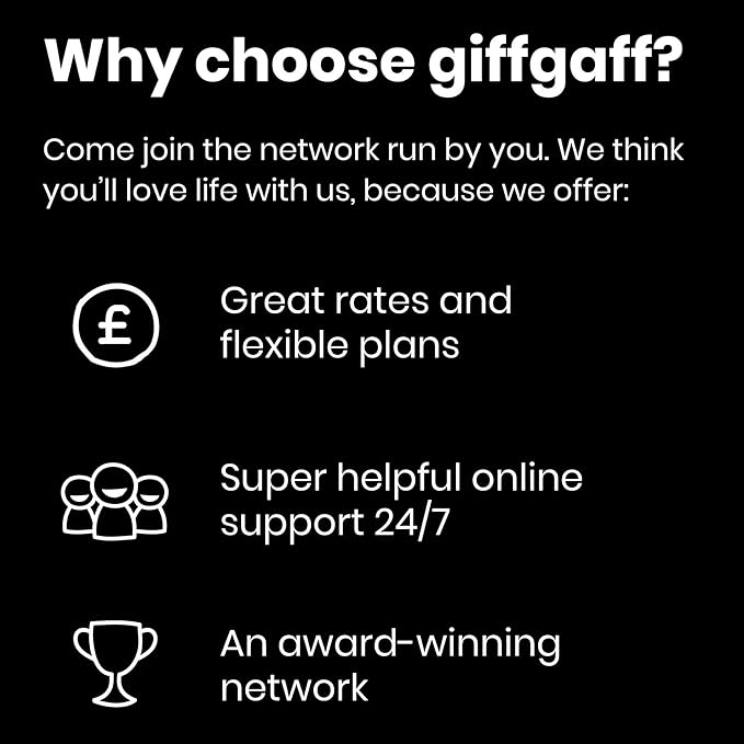 UK Giff Gaff Sim In Pakistan With Life Time Warranty